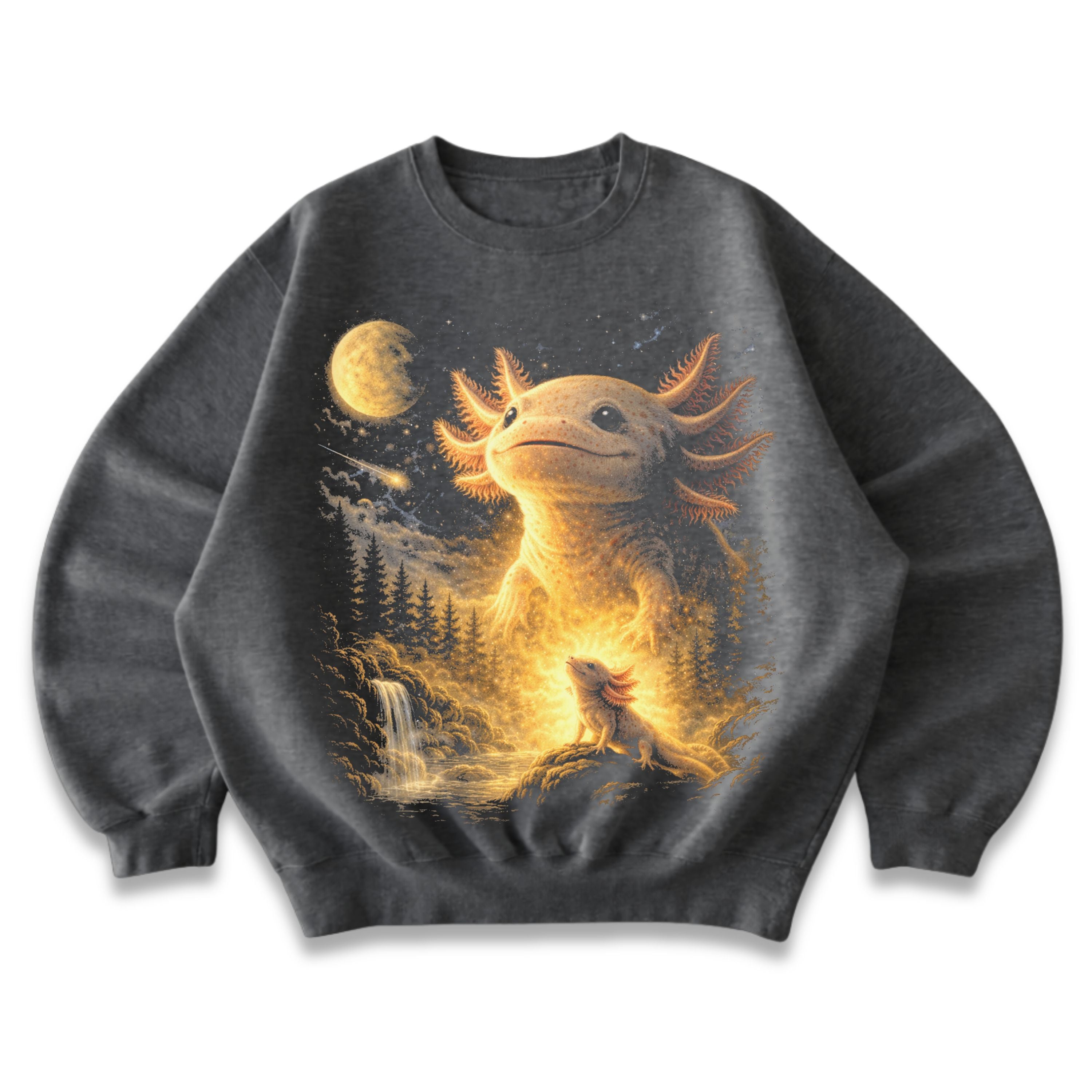Axolotl Moonlight Crewneck