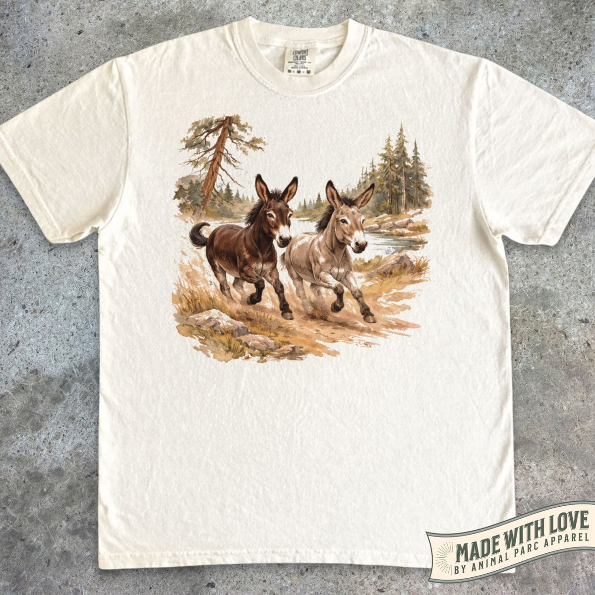 Running Donkeys Tee