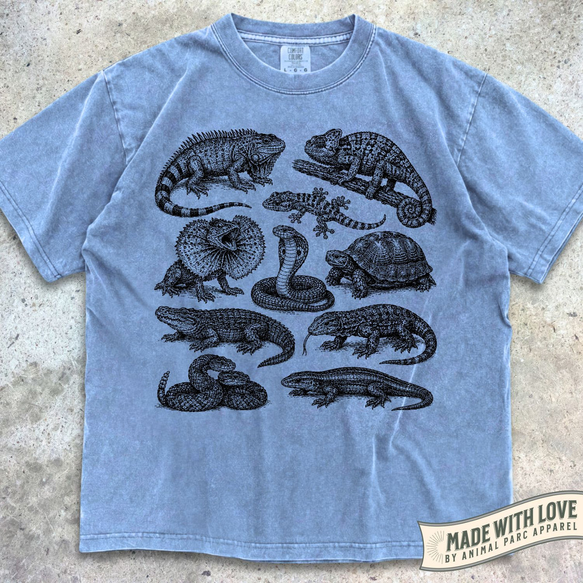 Reptile Compilation Tee