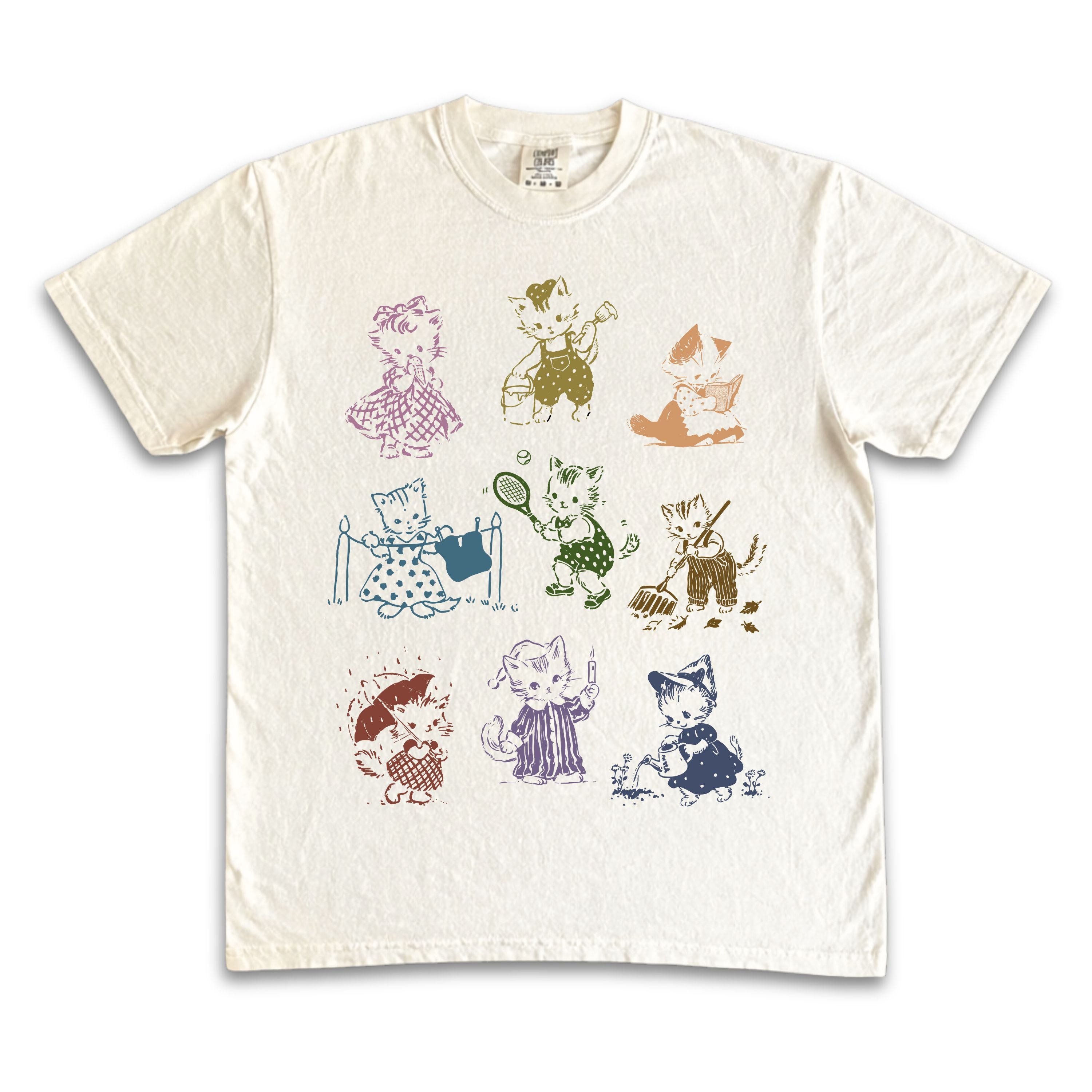 Playful Kittens Tee