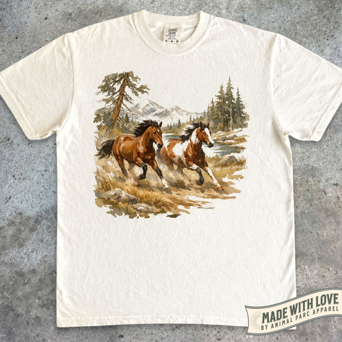 Running Horses Tee