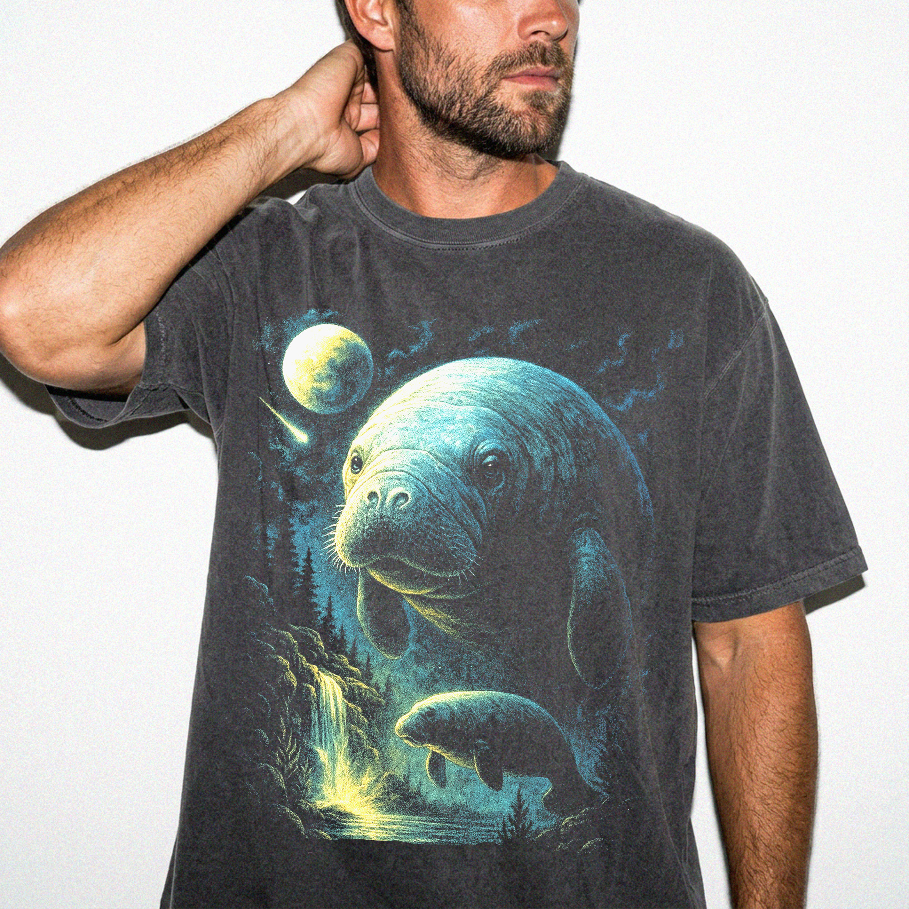 Manatee Moonlight