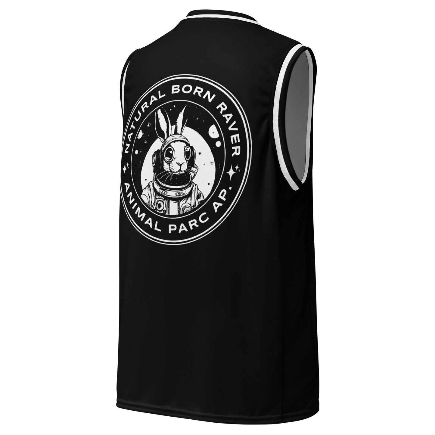 Natural Born Raver - Animal Parc - Basketball Jersey