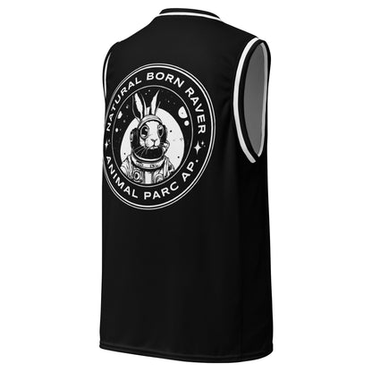 Natural Born Raver - Animal Parc - Basketball Jersey