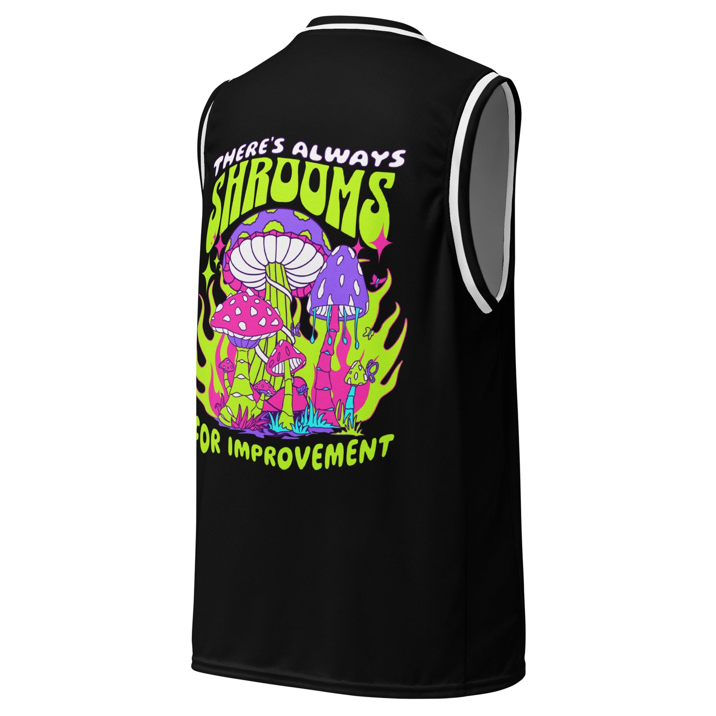 Shrooms For Improvement - Basketball Jersey