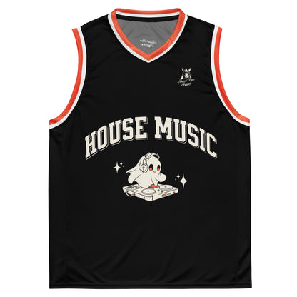 House Music Ghost - Basketball Jersey
