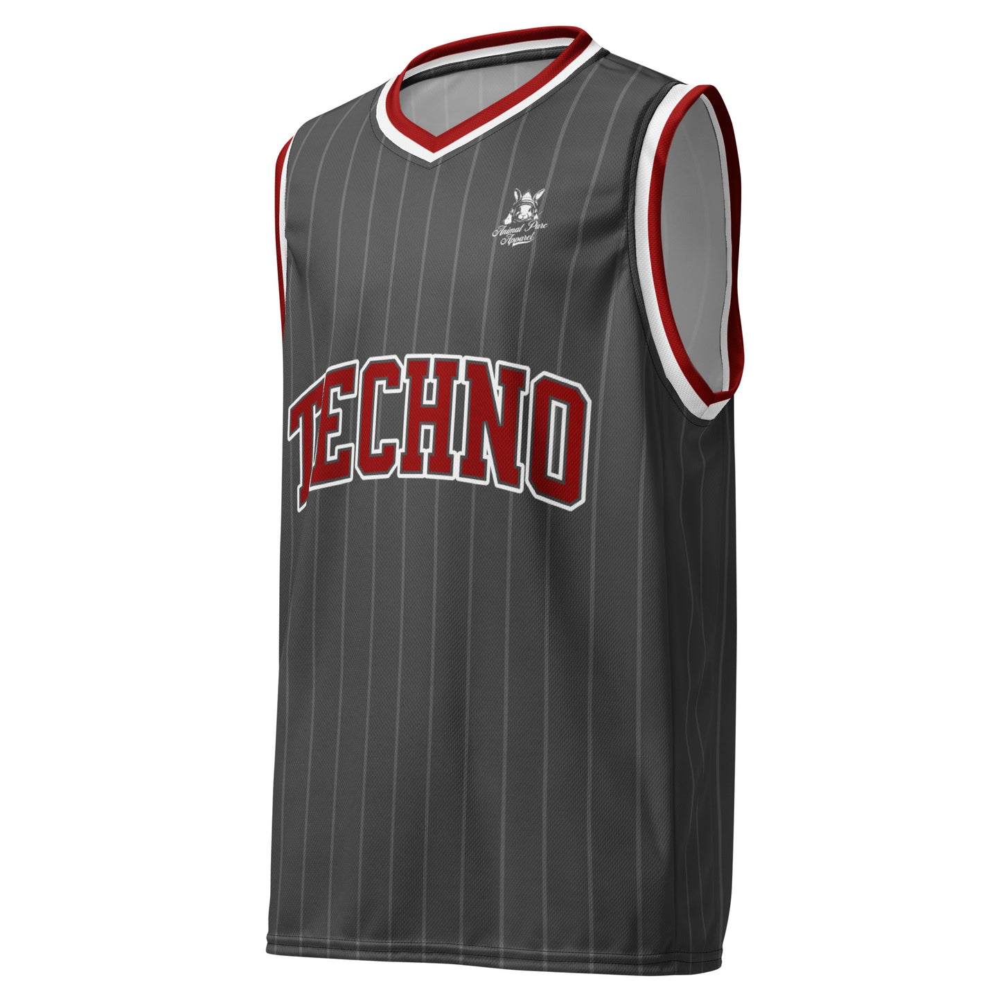 Techno Pinstripes - Baseketball Jersey