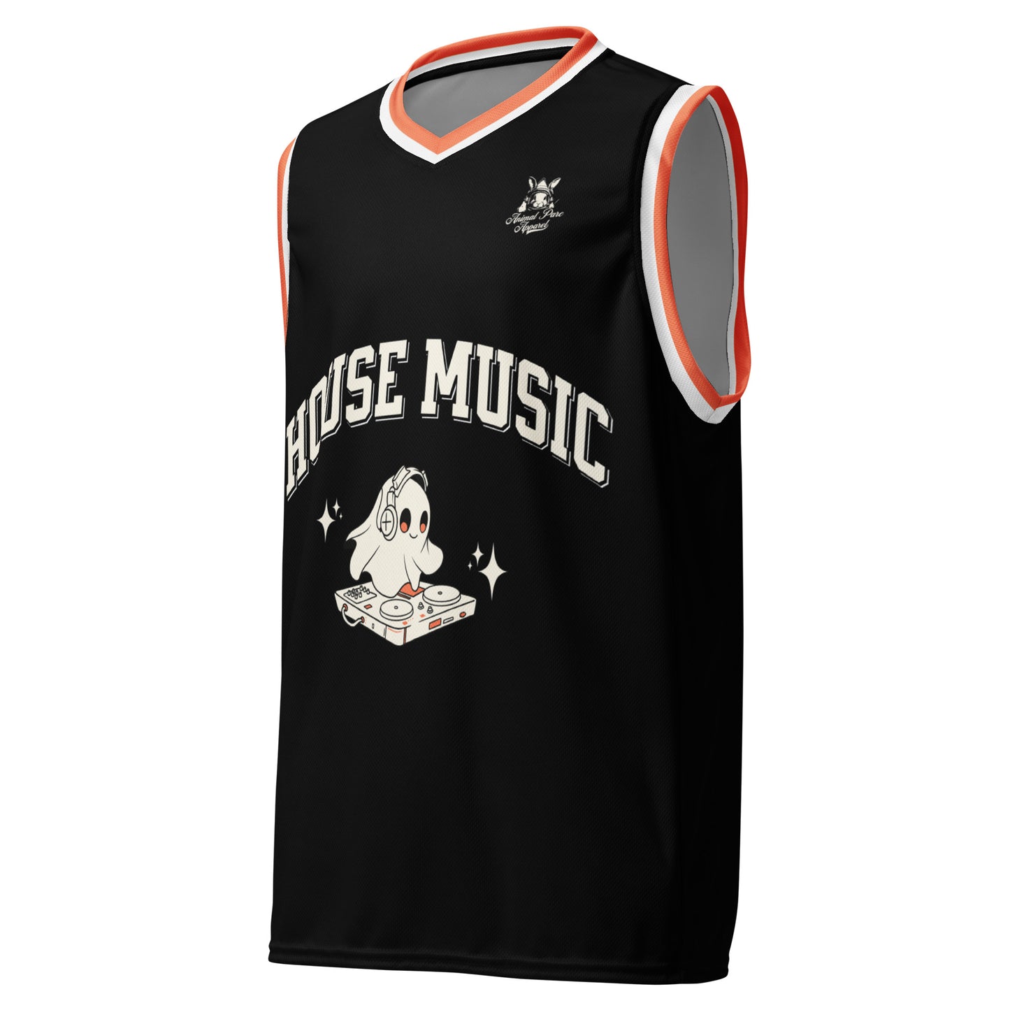 House Music Ghost - Basketball Jersey