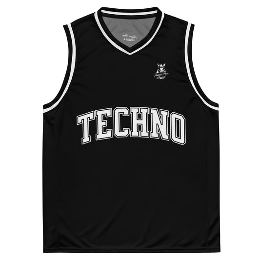 Techno Black - Basketball Jersey