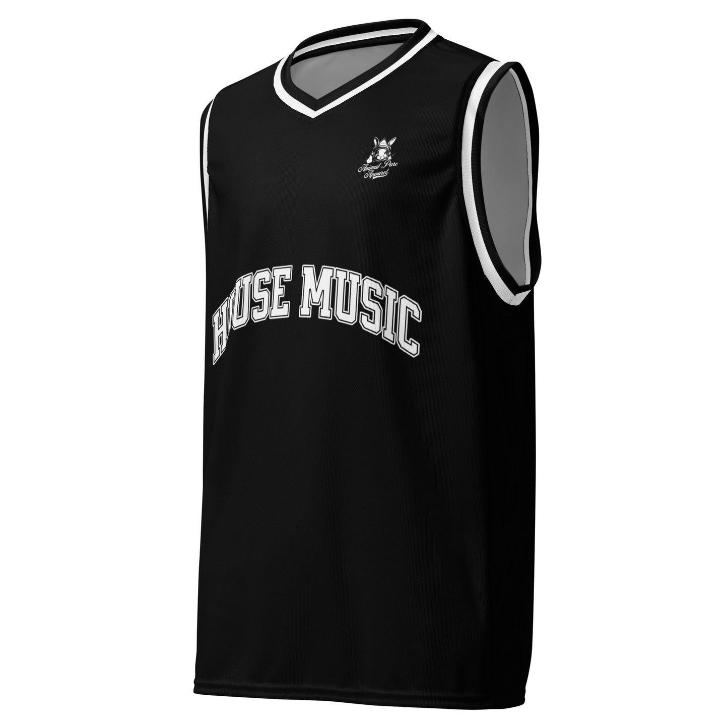 House Music - Basketball Jersey Black
