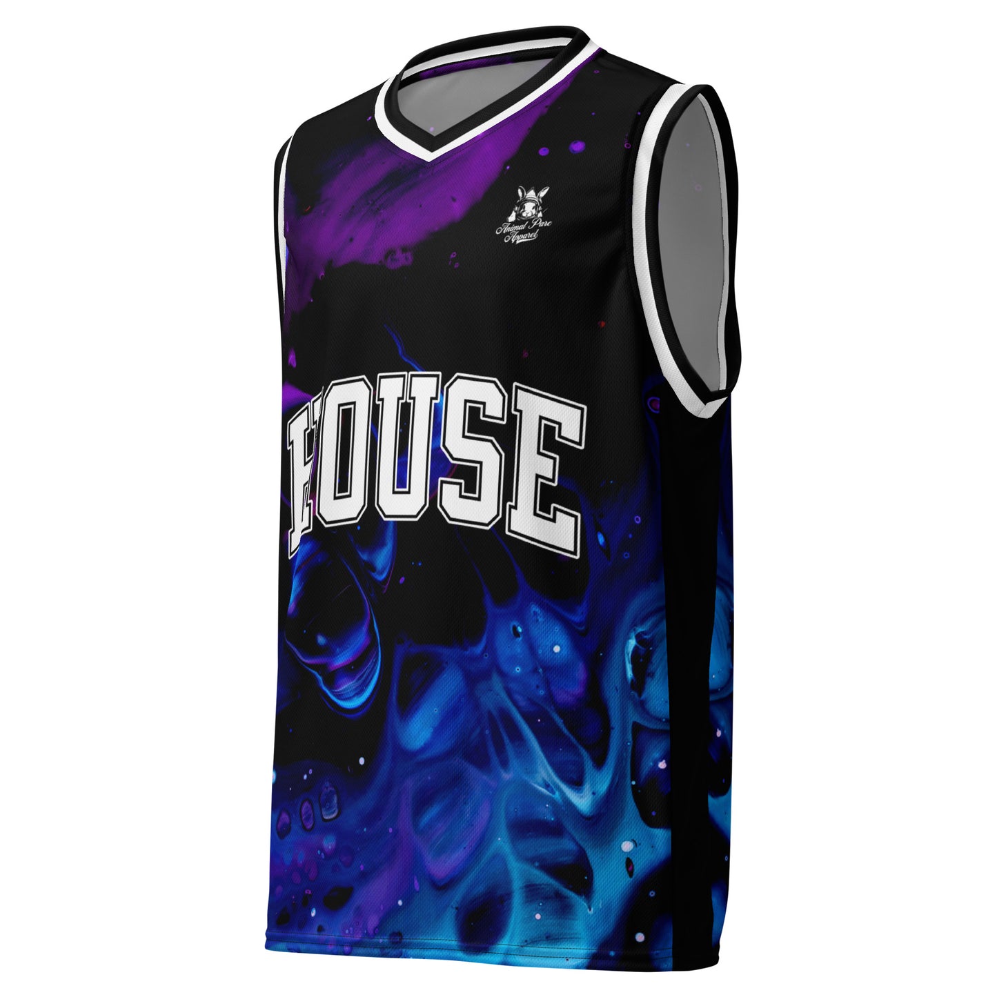House - Basketball Jersey Blue Liquid