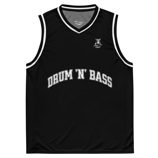 Drum 'N' Bass - Basketball Jersey Black