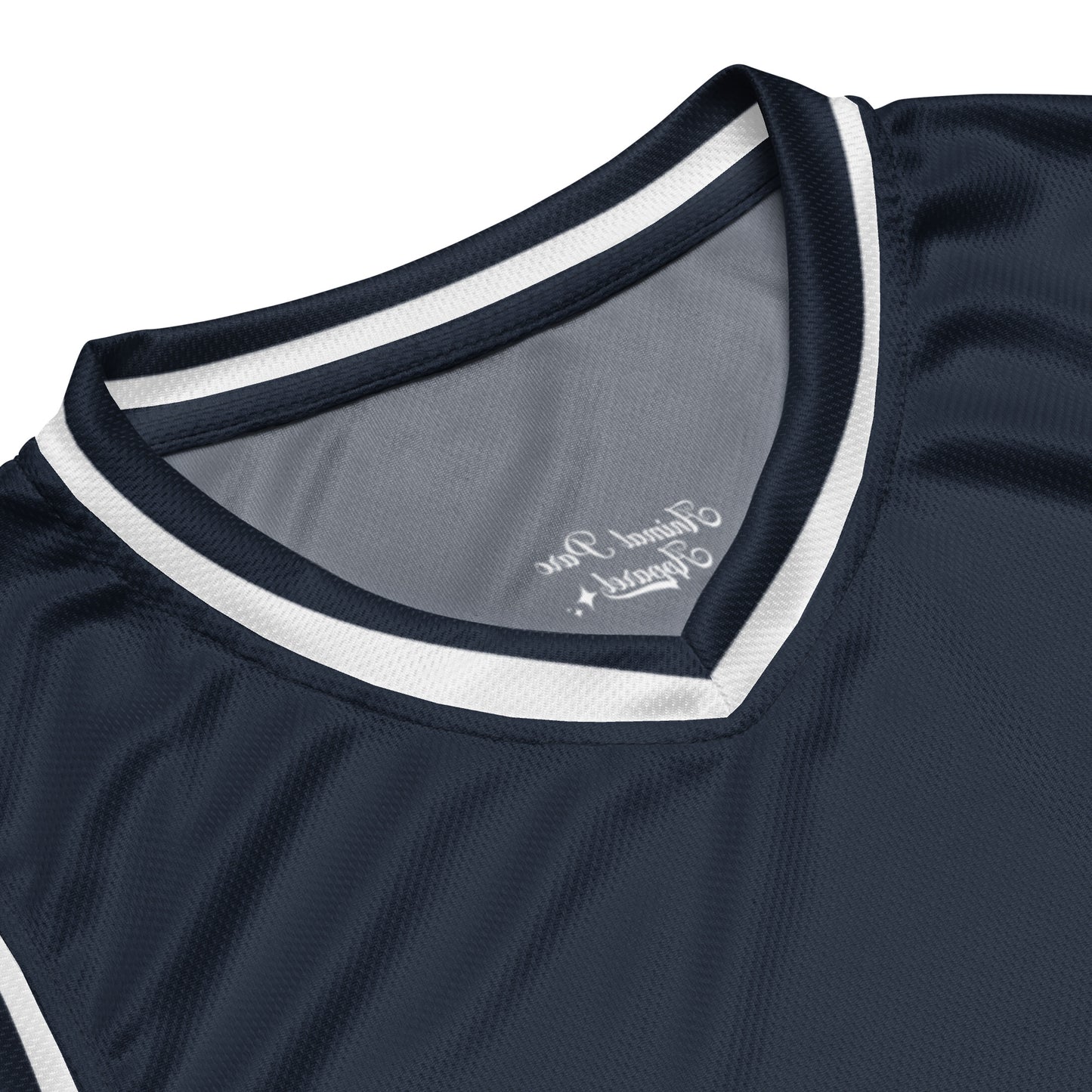Techno Basketball Jersey - Deep Blue