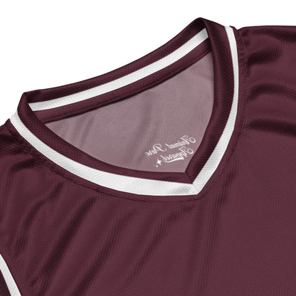 Drum 'N' Bass Basketball Jersey - red