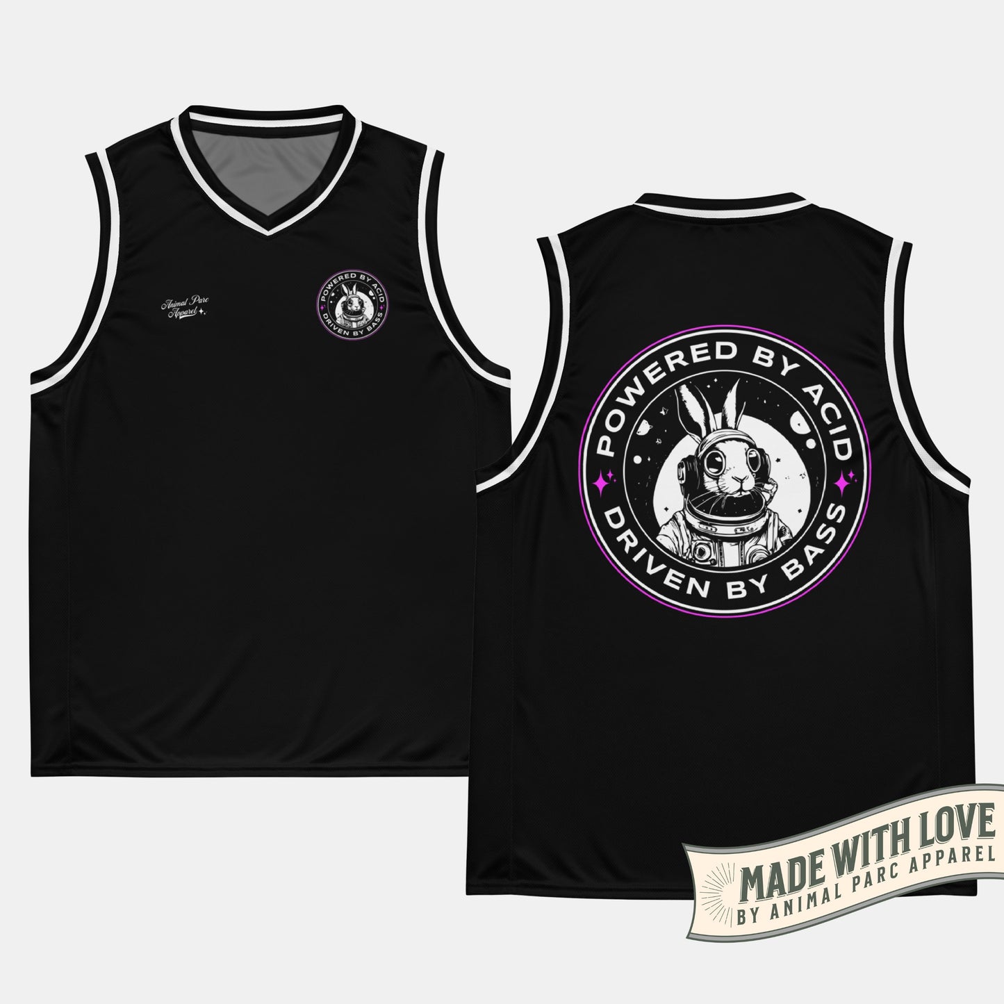 Driven By Bass - Basketball Jersey