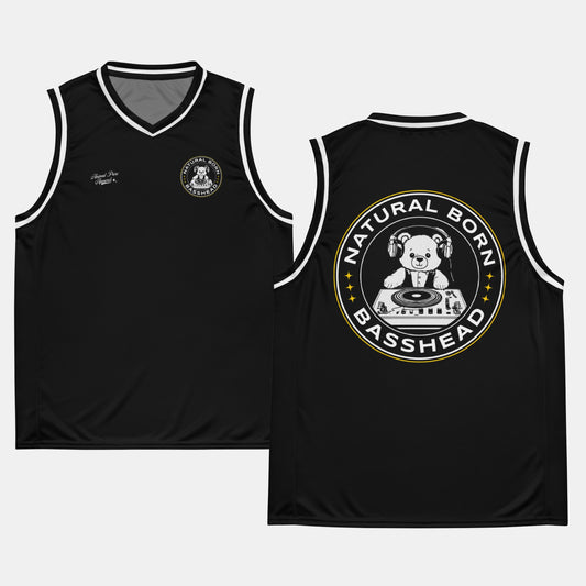 Natural Born Basshead Jersey - Black