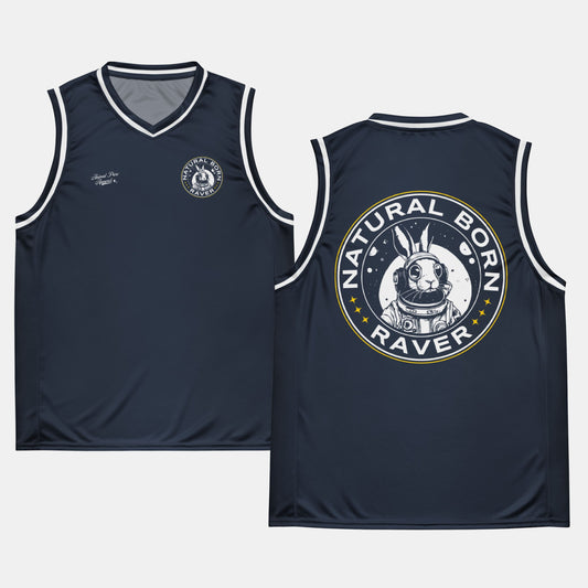 Natural Born Raver Jersey - Deep Blue