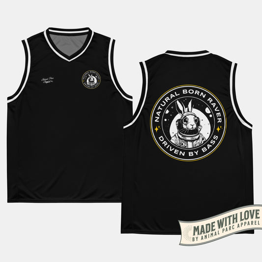 Natural Born Raver - Basketball Jersey