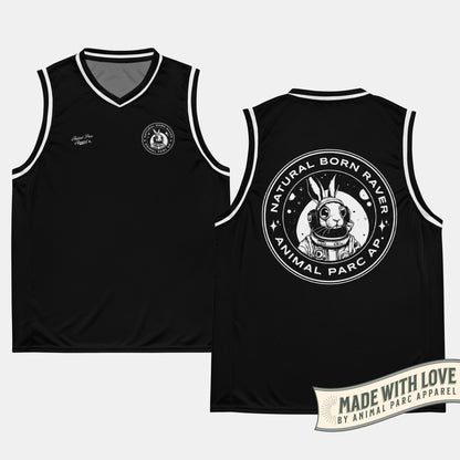 Natural Born Raver - Animal Parc - Basketball Jersey