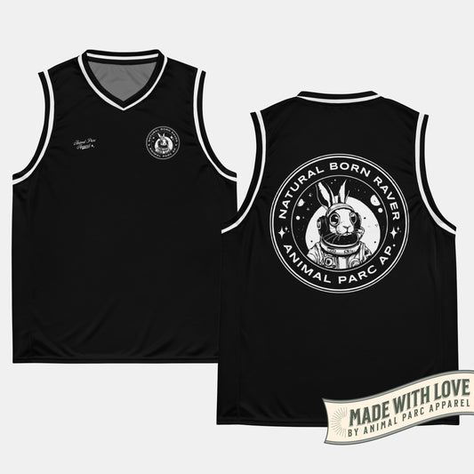 Natural Born Raver - Animal Parc - Basketball Jersey